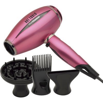 Hot Tools Pink Titanium Metallic Finish Hair Dryer (HPK02) [Misc.]