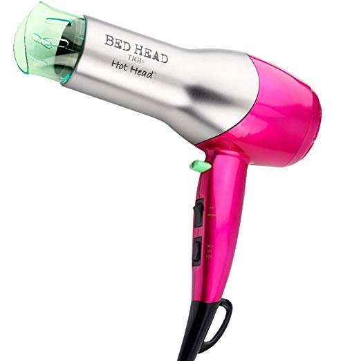 Bed Head Hot Head 1875W Hair Dryer for Massive Shine