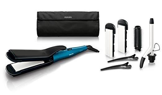 Philips HP8698 6-in-1 Hair Styler, Curler, Straightener, 100-240V