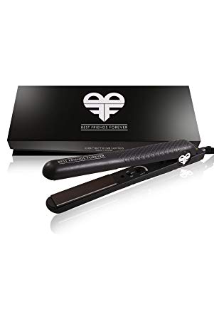 BFF PRO Flat Iron Ceramic Hair Straightener (Black)