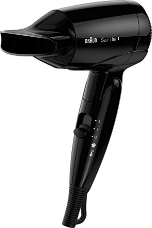 Braun HD130 Satin Hair 1 Style and Go 1200-Watt Dryer