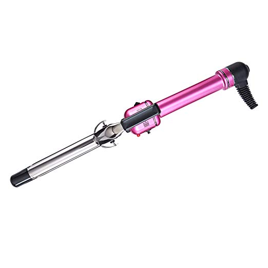 Hot Shot Tools Pink Titanium 3/4 Inch Curling Iron