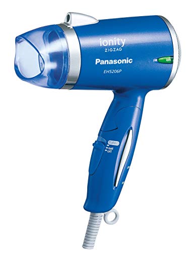 Panasonic Negative-ion Zigzag Ionity Hair Dryer Eh5206p-a Blue | Ac100-120v, 200-240v (Japan Model)