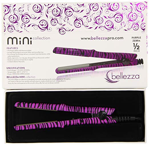 Bellezza Duet Flat Irons, Purple Zebra