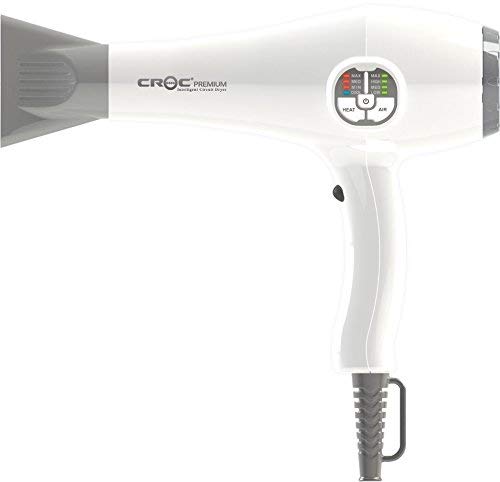 CROC Premium IC Hair Blow Dryer, White