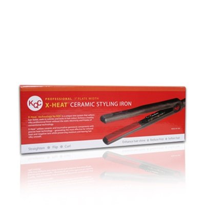 KQC X-Heat Tourmaline Ceramic Flat Iron (1