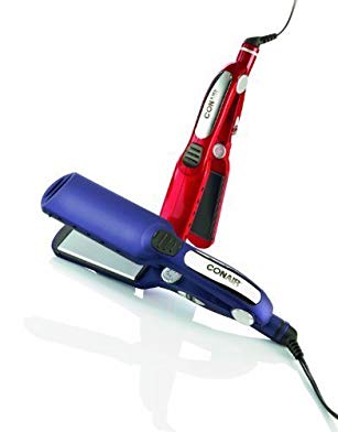 Conair CS44NCS Dry 'n Straight Ceramic Straightener, Purple, 2 Inch