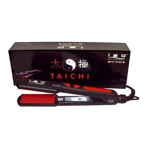 Straightening Flat Iron Taichi - Black with Red