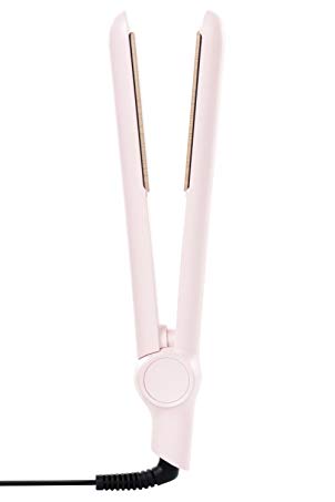 Dear Drew by Drew Barrymore You are Sleek Ceramic Fiber Styling Iron, Blush Pink