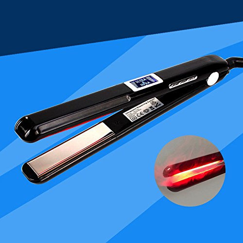 XY Fancy Hair Straightener Ultrasonic Infrared Hair Care Iron LCD Display Hair Treatment Styler Cold Iron Straightener