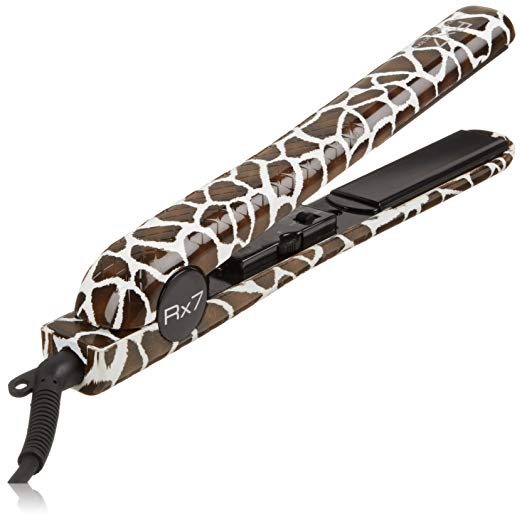 Rx7 Superlite Advanced Ionic 1 1/4 Inch Ceramic Flat Iron, Giraffe, 8 Ounce