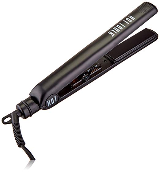 HOT TOOLS Htbw14 Nanoceramic Salon Flat Iron with Pulse Technology, 1-Inch