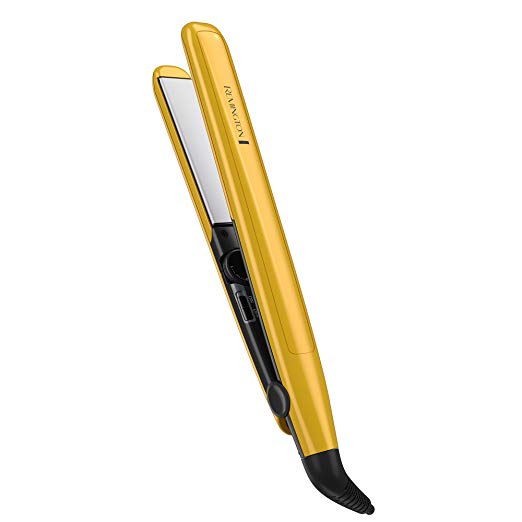 Remington S3500 Ultimate Finish Hair Straightener, Flat Iorn, 1-inch, Yellow