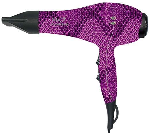 Rx7 Superlite Advanced Ionic Tourmaline Hairdryer, Purple Snake, 32 Ounce