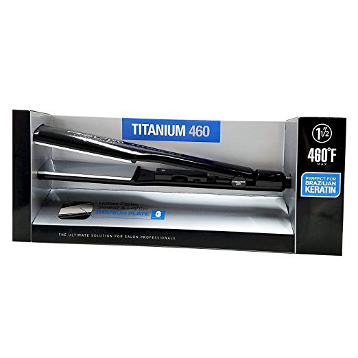 RED Kiss Titanium Flat Iron, 1.5 Inch