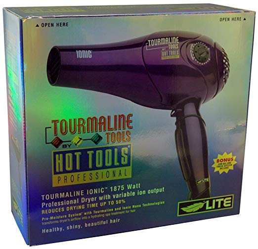 HOT TOOLS Tourmaline Ionic 1875 Watt Hair Dryer (Model:1044)