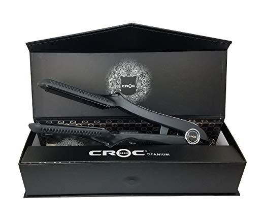 Croc Classic Wet-Dry Nano-Titanium Ceramic Flat Iron (1-1/2